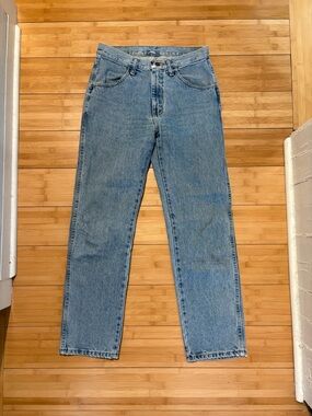 Rustler Light Blue Straight-Leg Men’s Jeans